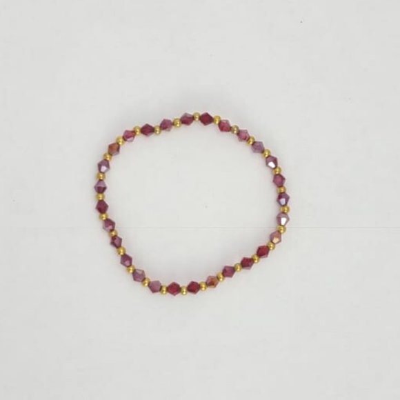 Crystal Red Handmade Semanario Bracelets - Picture 5 of 8